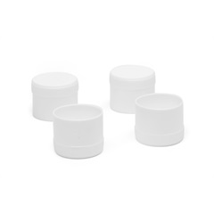 Ponteira para Mesa E Cadeira 7/8'' Branca com 4 Peças - Talentos