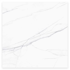 Porcelanato Acetinado Retificado Carrara Cetim 120x120cm Branco - Incesa