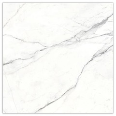 Porcelanato Acetinado Retificado Castellamare 108x108cm Branco