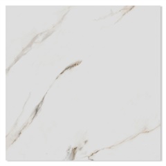 Porcelanato Acetinado Retificado Up Carrara Gold Branco Mármore 72x72cm - Savane