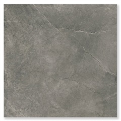Porcelanato Borda Reta Cement Stone Cinza Escuro 87,7x87,7cm - Cerâmica Portinari