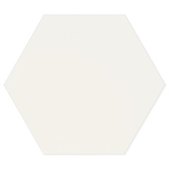Porcelanato Esmaltado Natural Borda Bold Rima Hexa White 17,4x17,4cm Caixa com 10 Unidades - Portinari 