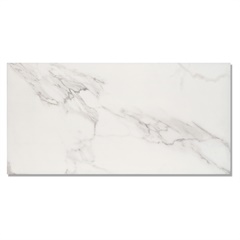 Porcelanato Hd Polido Brilhante Retificado Alpino Branco 49x99cm - Elizabeth