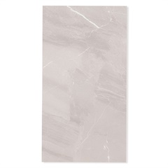 Porcelanato HD Polido Retificado Silverstone Cinza 49x99cm