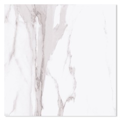 Porcelanato Mate Retificado Calacata Light 90x90cm Branco