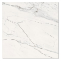 Porcelanato Micro Cristal Retificado Gran Calacata 160x160cm Branco - Roca