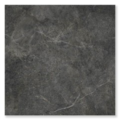 Porcelanato Natural Borda Reta Cement Stone Preto 87,7x87,7cm