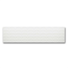 Porcelanato Natural Matte Retificado Texturize 30x120cm Branco