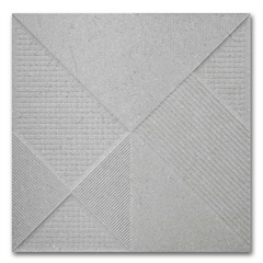 Porcelanato Natural Retificado Boulevard 60x60cm Cinza - Portinari 