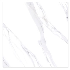 Porcelanato Polido Borda Reta Marmo Bianco Carrara 90,5x90,5cm - Villagres