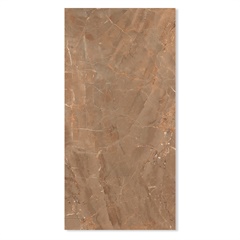 Porcelanato Polido Retificado Marble Sorrento 60x120cm Marrom