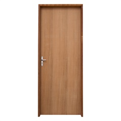 Porta Interna Esquerda Angelim Sarafeada 210x80cm Angelim com Borda - Grantok