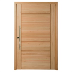 Porta Pivotante Quartier Eucalipto 210x120cm Natural - Cruzeiro