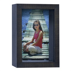 Porta Retrato Caixa Color 15x21cm Imbuia - Kapos