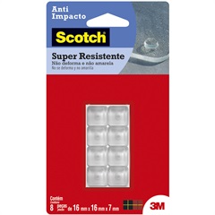 Protetor Anti Impacto Quadrado Transparente - Scotch