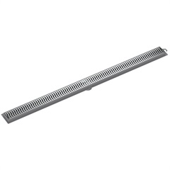 Ralo Linear com Grelha 90cm Cromada - Tigre     