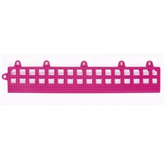 Rampinha para Estrado Flexível em PVC 30x10cm Rosa com 4 Peças