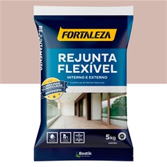 Rejunte Flexível de Base Cimentícia Bege 5kg - Fortaleza 