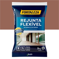 Rejunte Flexível de Base Cimentícia Chocolate 5kg - Fortaleza 