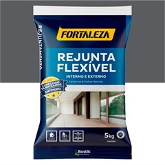 Rejunte Flexível de Base Cimentícia Grafite 5kg - Fortaleza 