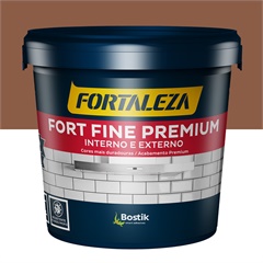 Rejunte Fort Fine Premium Chocolate 2kg - Fortaleza 