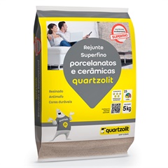 Rejunte para Porcelanatos E Cerâmicas Bege 5kg - Quartzolit 