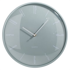 Relógio de Parede Números 30cm Verde - Cromus