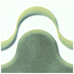 Revestimento Brilhante Borda Bold Green Wave 20x20cm - Pierini                       