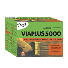 Revestimento Impermeabilizante Flexível Viaplus 5000 18kg  - Viapol  