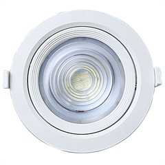 Spot Led de Embutir Redondo Alltop 10w Autovolt 6500k Luz Branca - Taschibra  