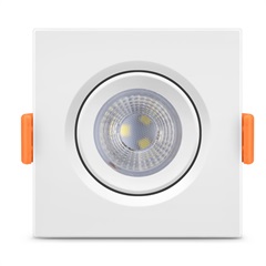 Spot Led Ecospot Quadrado 3w 6500k Branco - Elgin