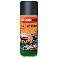 Spray Alta Temperatura Preto - Colorgin