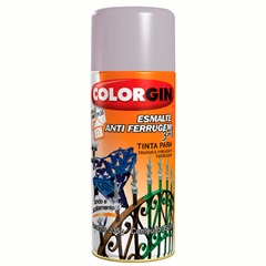 Spray Esmalte Anti Ferrugem 3 em 1 Branco - Colorgin