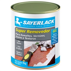 Super Removedor em Gel Sayerlack para Tintas e Vernizes 1Kg