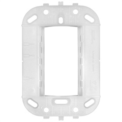 Suporte para 3 Módulos 4x2 Lunare Decor Branco - Schneider