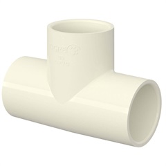 Tê 90° Aquatherm 28mm Branco - Tigre     