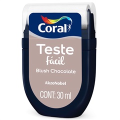 Teste Fácil Blush Chocolate 30ml - Coral