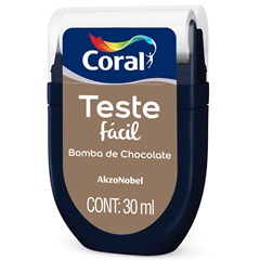 Teste Fácil Bomba de Chocolate 30ml - Coral