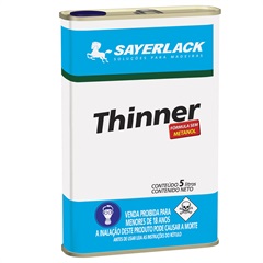 Thinner Profissional Sayerlack 5 Litros - Sayerlack