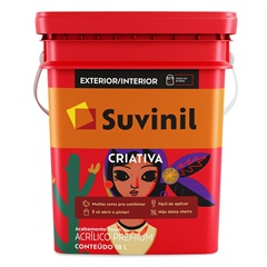 TINTA CRIATIVA BRANCO NEVE 5L SUVINIL - Nossa Loja Web