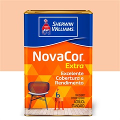 Tinta Acrílica Novacor Extra Standard Fosco Areia 18 Litros - Sherwin Williams