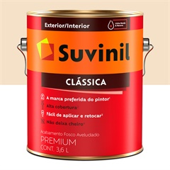 Tinta Acrílica Premium Clássica Fosco Areia 3,6 Litros