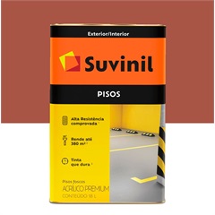 Tinta Acrílica Premium Fosca para Piso Cerâmico 18 Litros - Suvinil