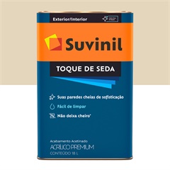 Tinta Acrílica Premium Toque de Seda Acetinado Palha 18 Litros