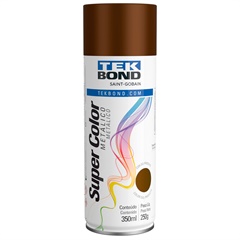 Tinta Spray Super Color Bronze Metálico 350ml/250g