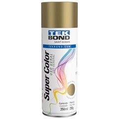 Tinta Spray Super Color Uso Geral Dourado 350ml/250g