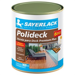 Verniz para Deck Polideck Semi Brilho Ipê 900ml