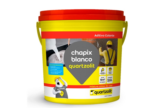 Aditivo Chapix Branco 3,6 Litros - Quartzolit 