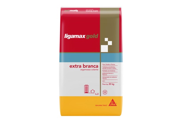 Argamassa Acii Ligamax Gold Extra Branca 20kg - Sika