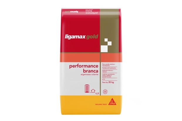 Argamassa Aciii Ligamax Gold Perfomance Branca 20kg - Sika